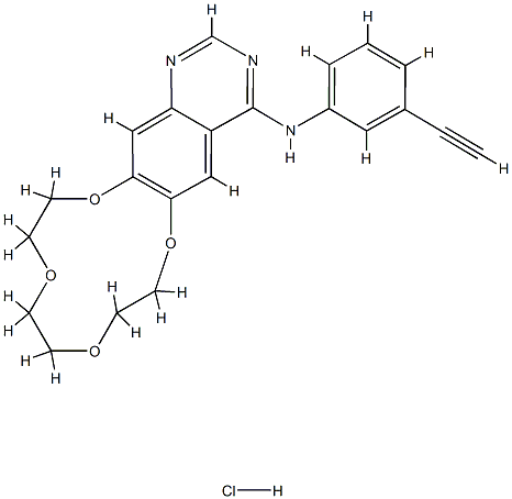 1204313-51-8    凱美納    Icotinib (Hydrochloride) 