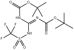 207857-15-6 1,3-二-BOC-2-(三氟甲基磺酰)胍 5級