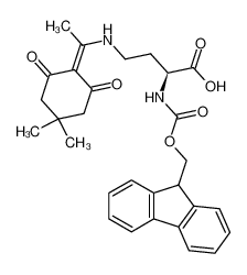 cas：235788-61-1 ， 英文名稱：  Fmoc-Dab(Dde)-OH