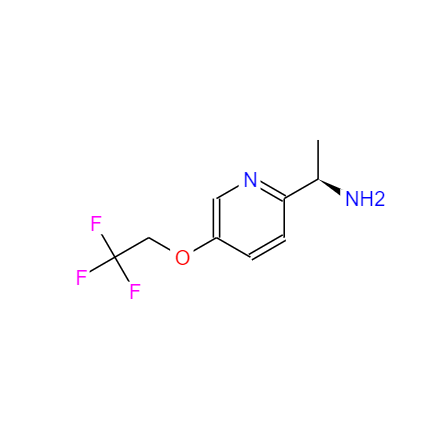 CAS：953780-33-1，(R)-1-(5-(2,2,2-三氟乙氧基)吡啶-2-基)乙胺鹽酸鹽 