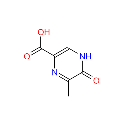 CAS：77168-83-3，4,5-二氫-6-甲基-5-氧代-2-吡嗪甲酸 英文名稱：6-Methyl-5-oxo-4,5-dihydropyrazine-2-carboxylicacid 