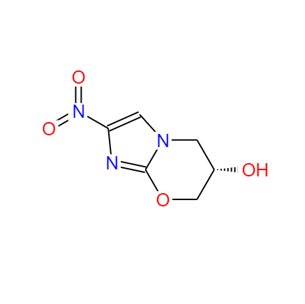 CAS：187235-08-1，(S)-2-硝基-6,7-二氫-5H-咪唑并[2,1-b][1,3]惡嗪-6-醇 