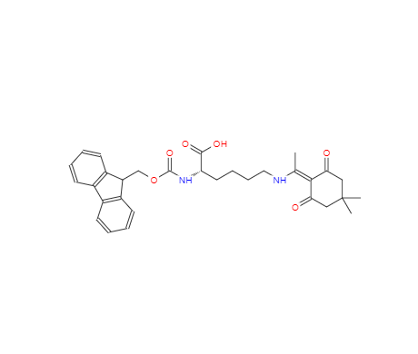 CAS：150629-67-7，N-FMOC-N'-[1-(4,4-二甲基-2,6-二氧代環(huán)己亞基)乙基]-L-賴(lài)氨酸 