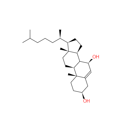 CAS：566-27-8，膽甾-5-烯-3,7二醇 