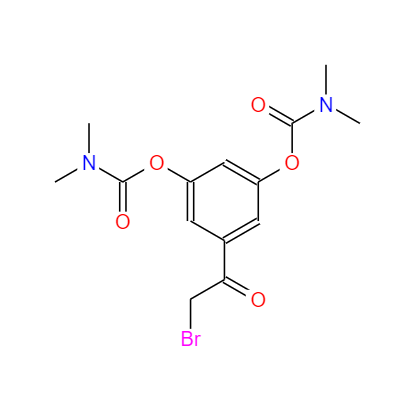CAS：81732-49-2，5-(溴乙酰基)-1,3-亞苯基二(二甲基氨基甲酸酯) 