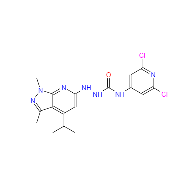 CAS：383150-41-2，N-(2,6-二氯-4-吡啶基)-2-[1,3-二甲基-4-異丙基-1H-吡唑并[3,4-b]吡啶-6-基]肼基甲酰胺 