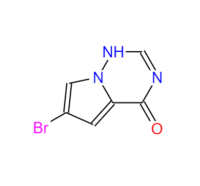 CAS：888721-83-3，6-溴吡咯并[2,1-F][1,2,4]三嗪-4(1H)-酮 