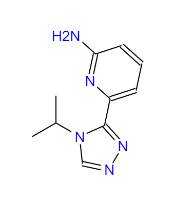 CAS：1448427-99-3，6-(4-異丙基-4H-1,2,4-三唑-3-基)吡啶-2-胺 