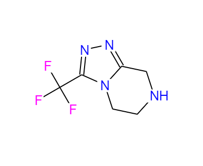 CAS：486460-21-3，3-(三氟甲基)-5,6,7,8-四氫-[1,2,4]三唑并[4,3-a]吡嗪 