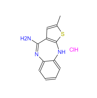 CAS：138564-60-0，4-氨基-2-甲基-10H-噻吩并[2，3-b][1，5]-苯并二氮雜卓鹽酸鹽