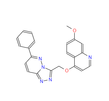 CAS：1002304-34-8，7-甲氧基-4-[(6-苯基-1,2,4-三唑并[4,3-b]噠嗪-3-基)甲氧基]喹啉 