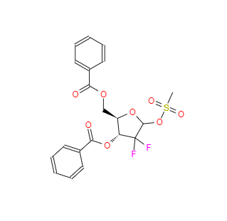 CAS：122111-11-9，2-脫氧-2,2-二氟-D-赤式-戊呋喃糖-3,5-二苯甲酰基-1-甲磺酸酯 