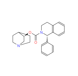 CAS：242478-37-1，(S)-(R)-氮雜雙環(huán)(2.2.2)辛烷-8-基-1-苯基-3,4-二氫-1H-異喹啉-2-甲酸酯