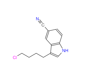 CAS：143612-79-7，3-(4-氯代丁基)-5-氰基吲哚 