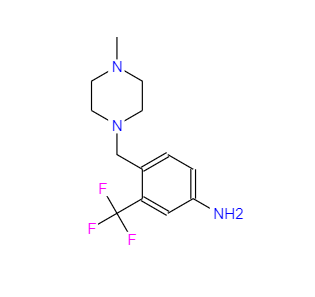 CAS：694499-26-8，4-(4-甲基哌嗪-1-亞甲基)-3-三氟甲基苯胺