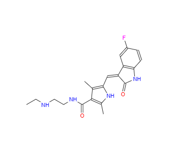 CAS：356068-97-8，N-去乙基舒尼替尼三氟乙酸鹽 