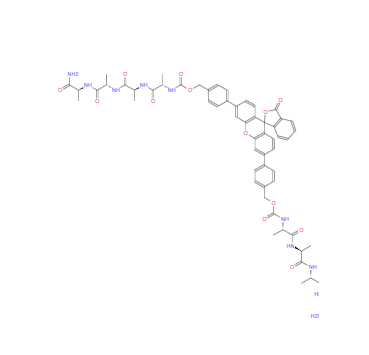 CAS：149695-85-2，(Z-Ala-Ala-Ala-Ala)2Rh110 