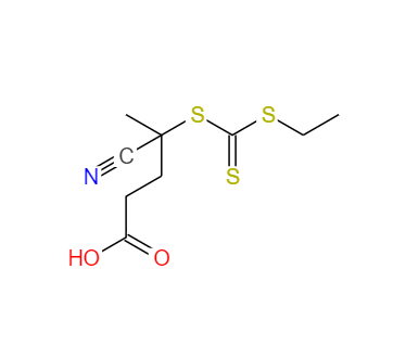CAS：1137725-46-2，4-氰基-4-(((乙硫基)硫代羰基)硫基)戊酸 