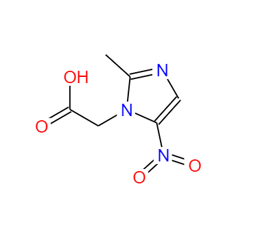 CAS：1010-93-1，2-(2-甲基-5-硝基-1H-咪唑-1-基)乙酸 