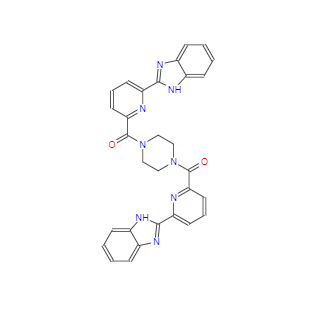 CAS：1912399-75-7，4-[6-(1H-苯并咪唑-2-基)吡啶-2-羰基]哌嗪-1-基]-[6-(1H-苯并咪唑-2-基)吡啶-2-基]甲酮