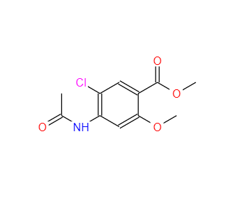 CAS：4093-31-6，5-氯-4-乙酰氨基-2-甲氧基苯甲酸甲酯 