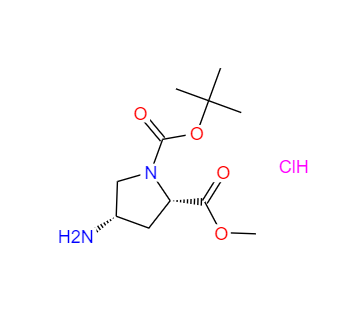 CAS：171110-72-8，(2S,4S)-1-叔丁基 2-甲基 4-氨基吡咯烷-1,2-二甲酸酯鹽酸鹽