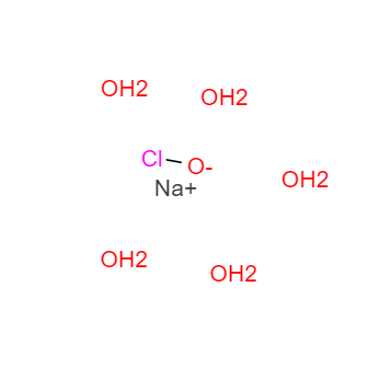 CAS：10022-70-5，次氯酸鈉五水合物 