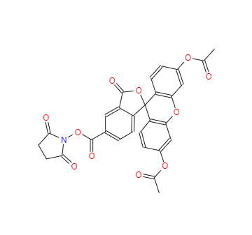 CAS：150347-59-4，5(6)-羧基二乙酸熒光素琥珀酰亞胺酯
