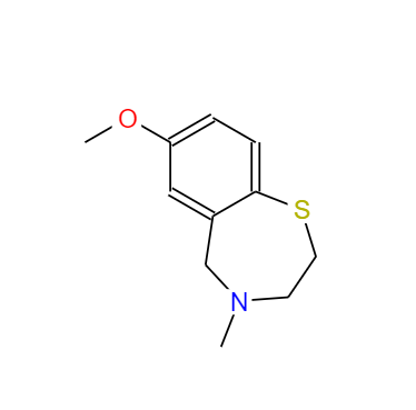 CAS：927871-76-9，2,3,4,5-四氫-7-甲氧基-4-甲基-1,4-苯并硫氮雜卓