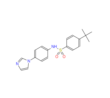 CAS：945526-43-2，4-(1,1-二甲基乙基)-N-(4-(1H-咪唑-1-基)苯基)苯磺酰胺