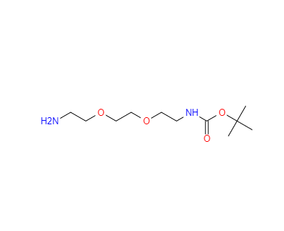CAS：153086-78-3，2-(2-(2-氨基乙氧基)乙氧基)乙基氨基甲酸叔丁酯