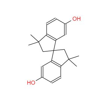 CAS：1568-80-5，3,3,3',3'-四甲基-2,2',3,3'-四氫-1,1'-螺二[茚滿]-6,6'-二醇