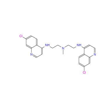 CAS：1391426-22-4，N2-(7-氯-4-喹啉基)-N1-[2-[(7-氯-4-喹啉基)氨基]乙基]-N1-甲基-1,2-乙二胺