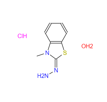 CAS：38894-11-0，3-甲基-2-苯并噻唑啉酮腙鹽酸鹽一水合物（MBTH）