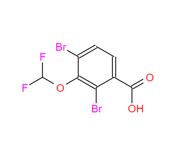 CAS：223595-28-6，2,4-二溴-3-(二氟甲氧基)苯甲酸 