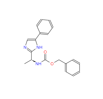CAS：864825-21-8，N-[(1S)-1-(5-苯基-1H-咪唑-2-基)乙基]氨基甲酸芐酯