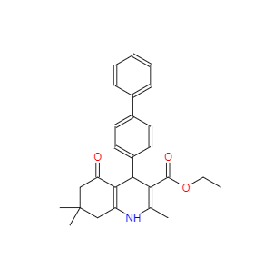 CAS：1099644-42-4，4-([1,1'-聯(lián)苯]-4-基)-2,7,7-三甲基-5-氧代-1,4,5,6,7,8-六氫喹啉-3-羧酸乙酯