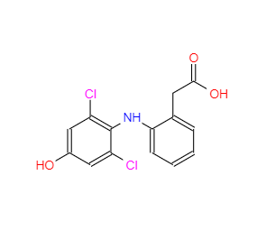 CAS：64118-84-9，2-(2-((2,6-二氯-4-羥基苯基)氨基)苯基)乙酸
