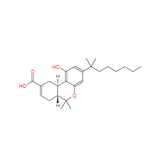 CAS：137945-48-3，(6AR,10AR)-1-羥基-6,6-二甲基-3-(2-甲基辛-2-基)-6A,7,10,10A-四氫苯并[C]色原烯-9-羧酸