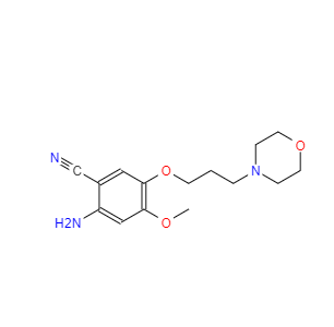 CAS：675126-27-9,2-氨基-4-甲氧基-5-(3-嗎啉代丙氧基)芐腈
